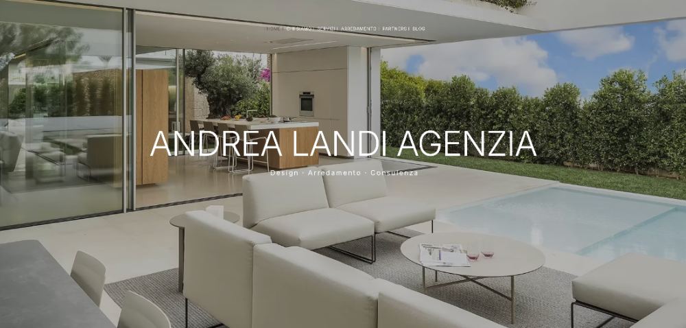 Site web — Agence Andrea Landi
